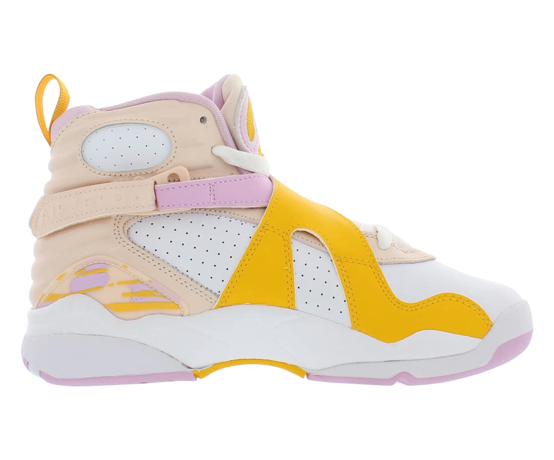 Nike Air Jordan 8 Retro Arctic Punch Kids' Basketball Shoes (GS) 580528-816 - Perfect for School, Sports & Casual Wear