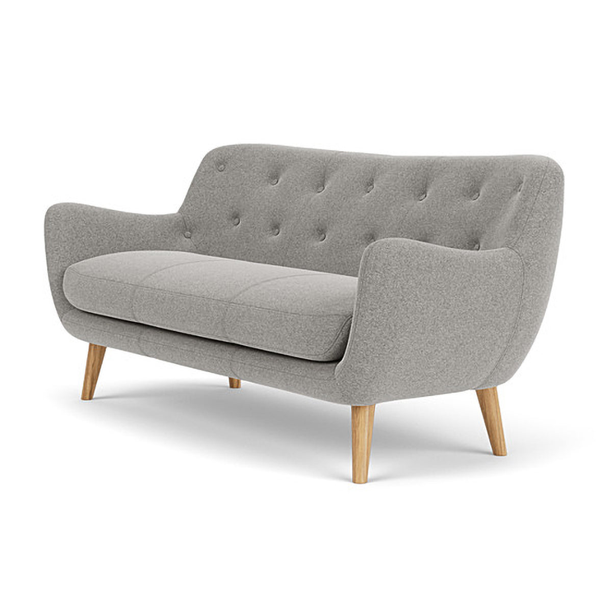 Herman Fabric 3-Seater Sofa - Modern Living Room Couch for Small Spaces, Comfortable Sectional Sofa for Apartment, Dorm & Home Decor | Perfect for Relaxing, Entertaining & Family Gatherings
