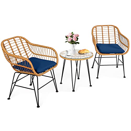 Brownish Yellow - Navy