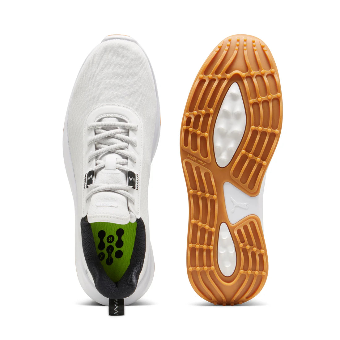 Puma FUSION CRUSH SPORT Spikeless Golf Shoes for Men & Women - Lightweight Comfortable Golf Sneakers for Walking Course - Perfect for Driving Range & Casual Wear