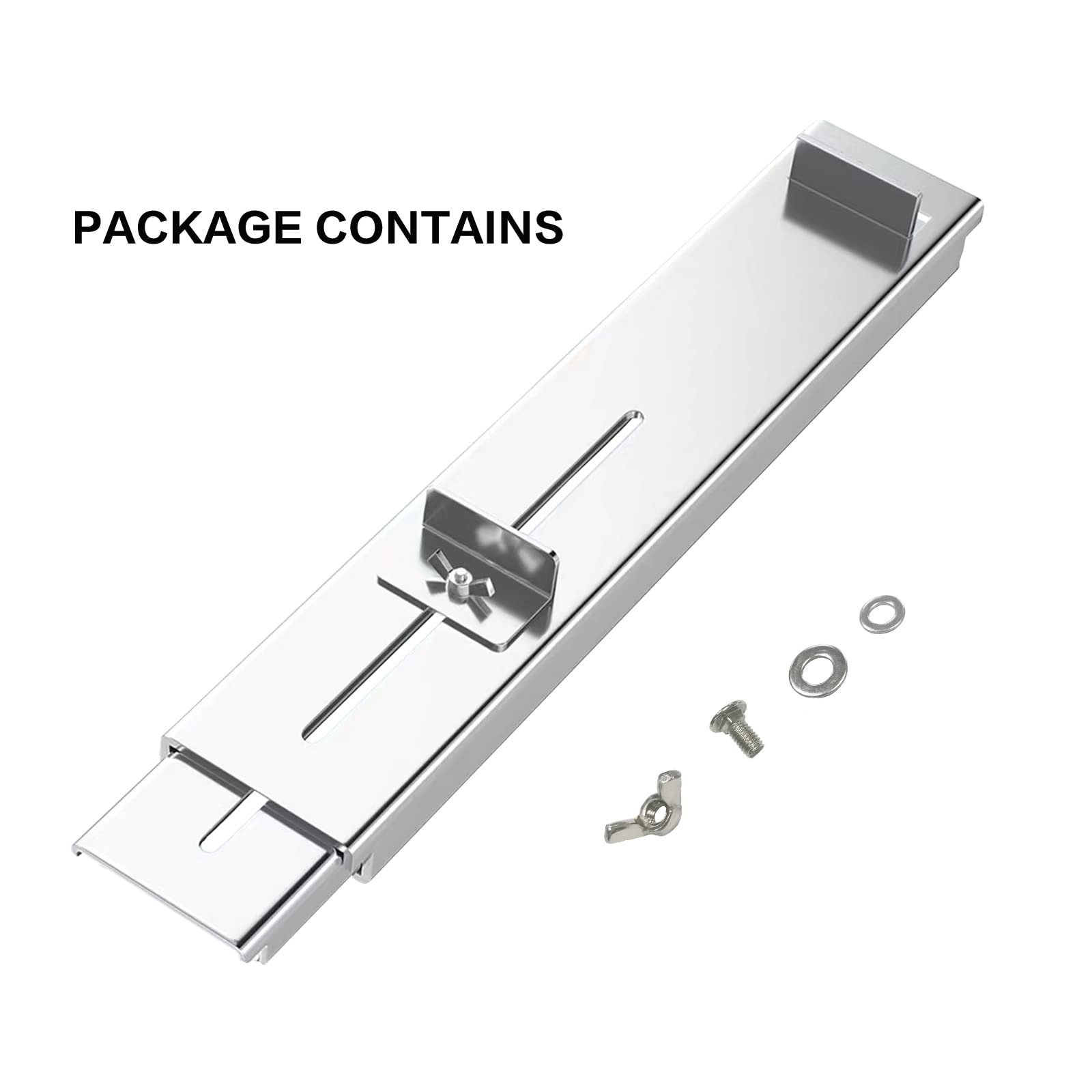 Premium Stainless Steel Whetstone Holder & Sharpening Stone Sink Bridge - Adjustable Non-Slip Design with Wing Nuts for Knives, Chisels & Tools - Perfect for Kitchen, Workshop & Outdoor Sharpening Needs