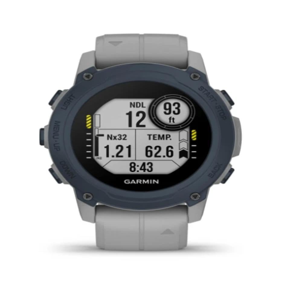 Garmin Descent G1 Dive Computer - Rugged Multisport GPS Watch with Multiple Dive Modes, Activity Tracking & Smart Notifications (Powder Gray) - Perfect for Scuba Diving, Snorkeling & Outdoor Adventures