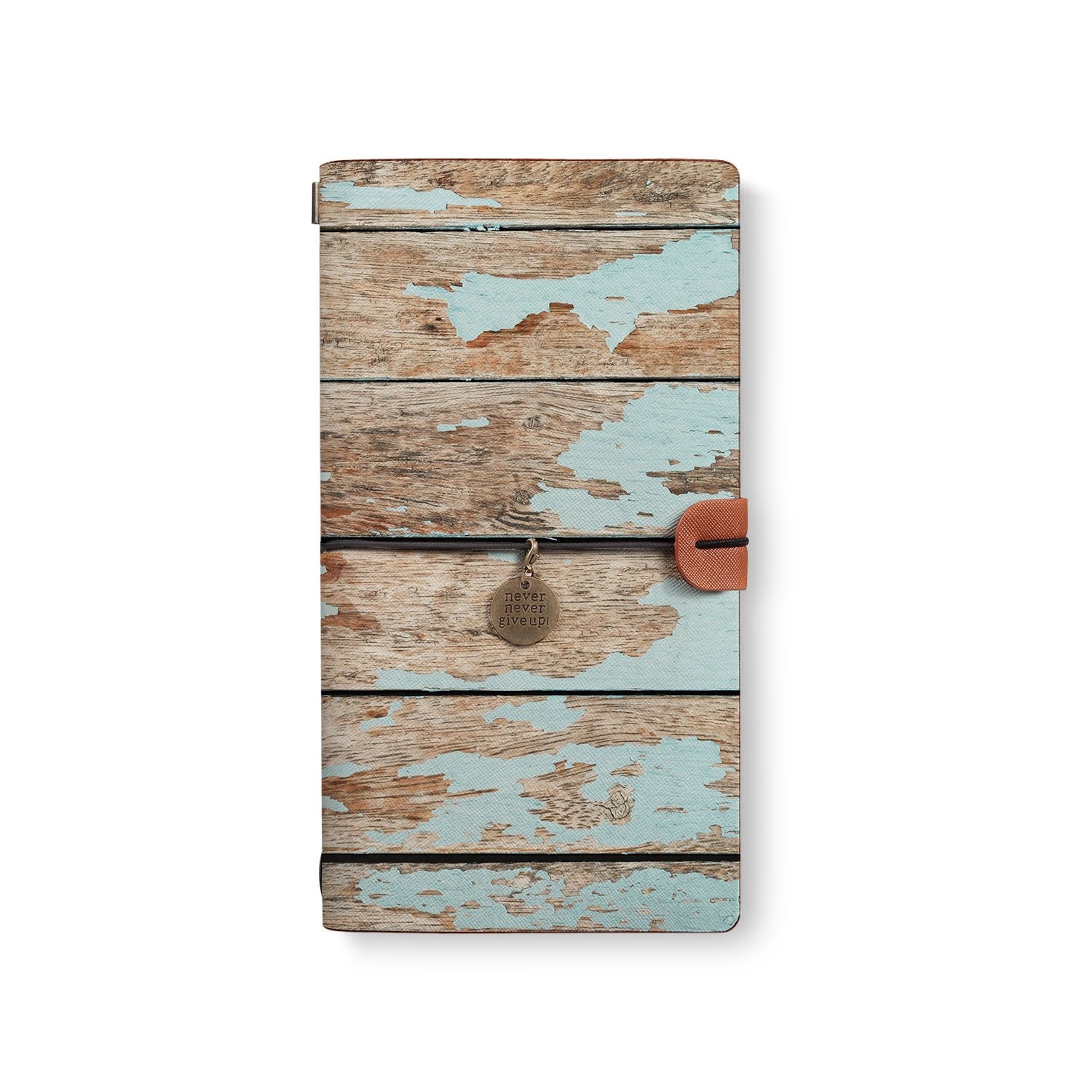 Premium Leather Traveler's Notebook with Wood Cover - Refillable Journal for Writing, Sketching & Planning - Perfect Gift for Writers, Artists & Professionals