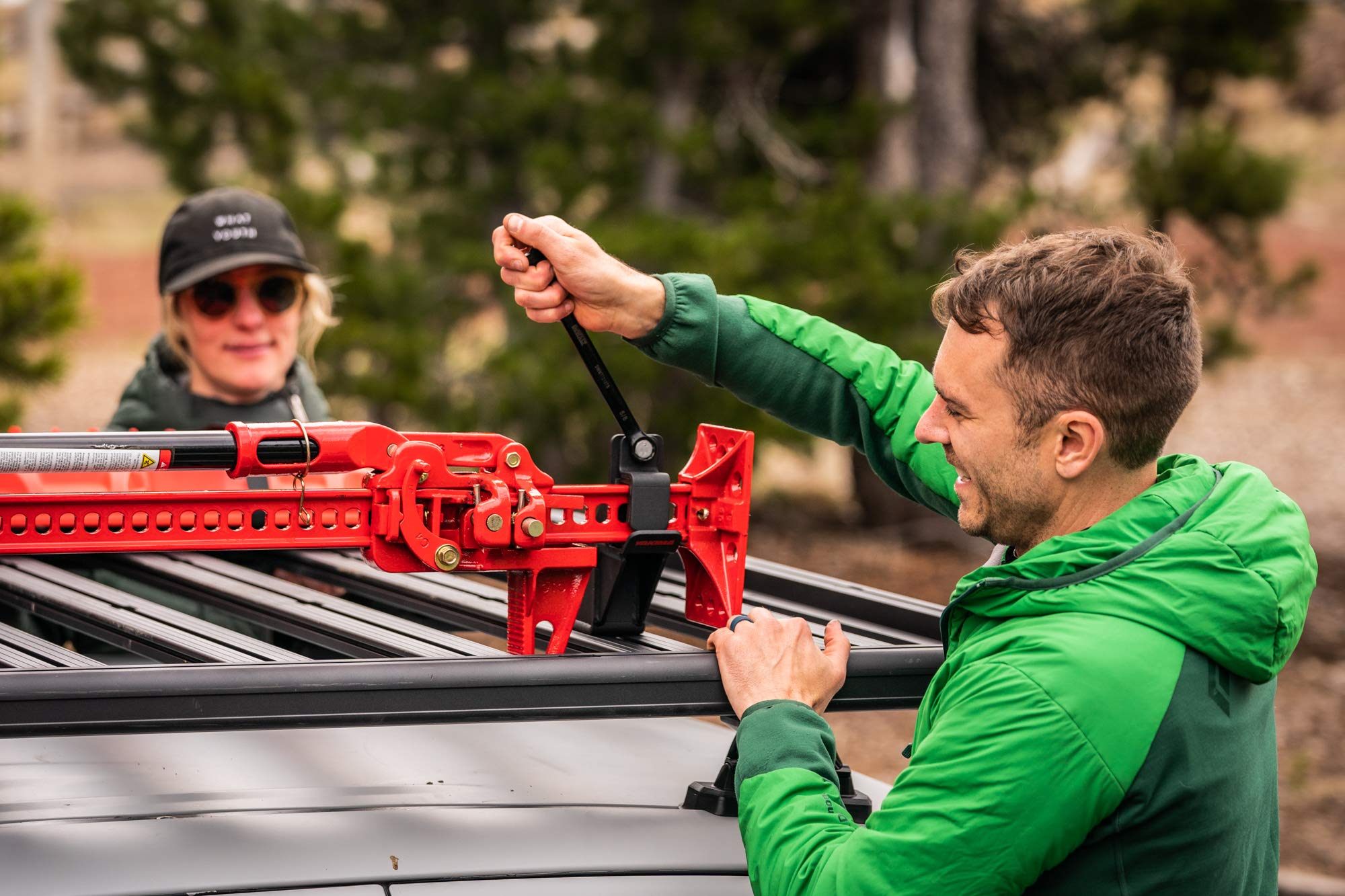 Yakima High Lift Jack Holder for Roof Rack - Heavy Duty Off-Road Accessory for Jeep, Truck & SUV - Perfect for Adventure & Overlanding Trips