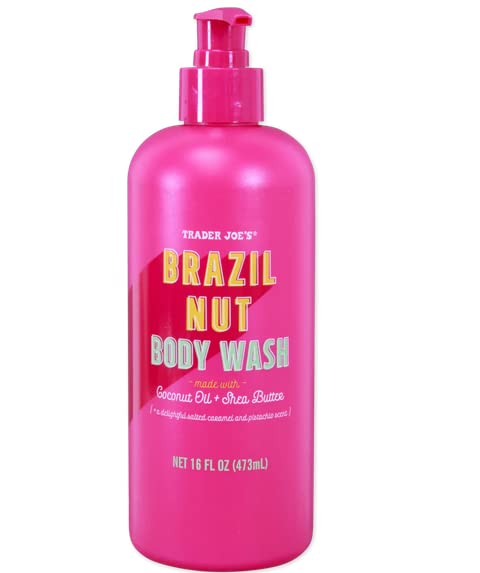 Brazil Nut Body Wash by Trader Joe's - Moisturizing & Nourishing Shower Gel for Dry Skin - Perfect for Daily Use & Spa-Like Relaxation at Home