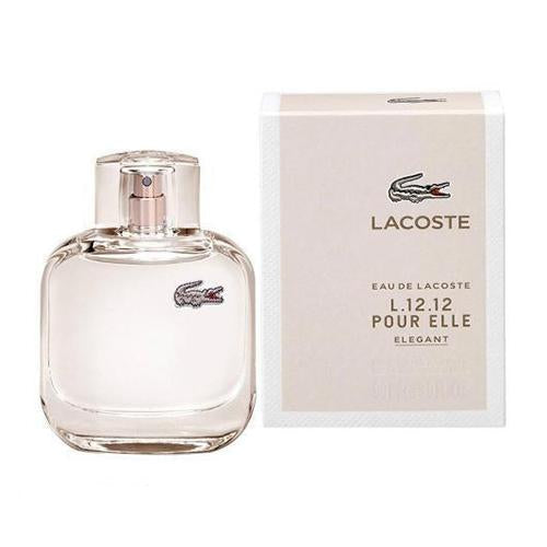 Lacoste L.12.12 Elegant Women's Eau de Toilette 90ml - Fresh Floral Perfume for Daily Wear & Special Occasions