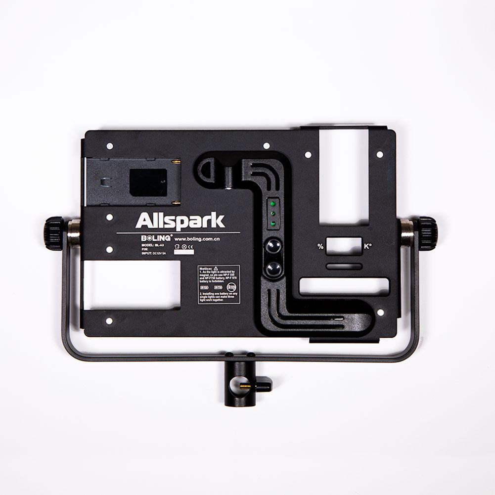 Boling BL A3 Allspark 3x Single LED Panel Lighting Kit with Multi-Angle Bracket - Perfect for Photography, Videography & Studio Lighting