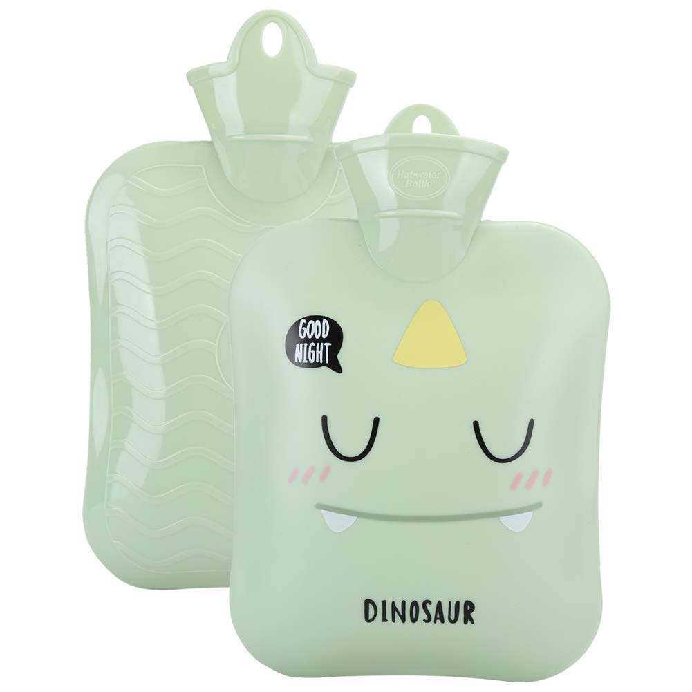 Cartoon Hot Water Bottle - PVC Leakproof Warm Water Bottle for Winter, School, Home & Office Use - Cute Design for Kids & Adults
