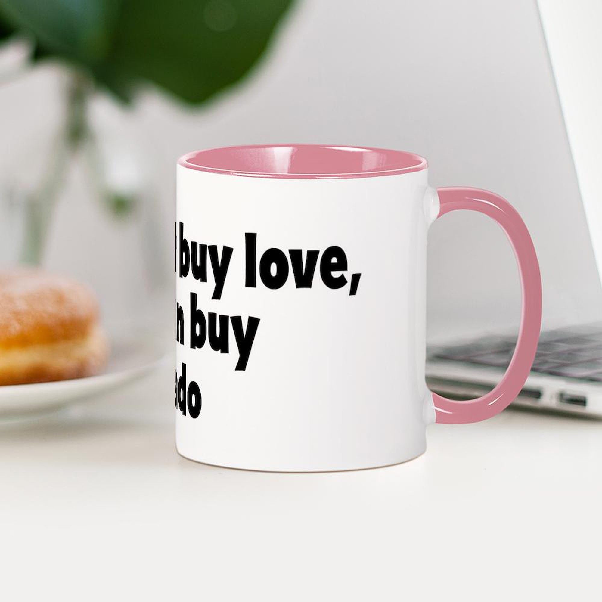 Avocado Money Ceramic Coffee Mug 11 oz (325 ml) - Funny Novelty Gift for Tea & Coffee Lovers - Perfect for Office, Home & Gag Gifts