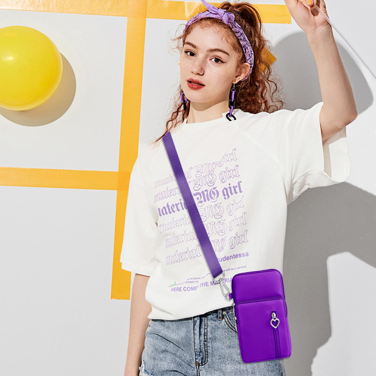 Women's Small Crossbody Bag - Adjustable Strap Travel Purse for Phone & Essentials