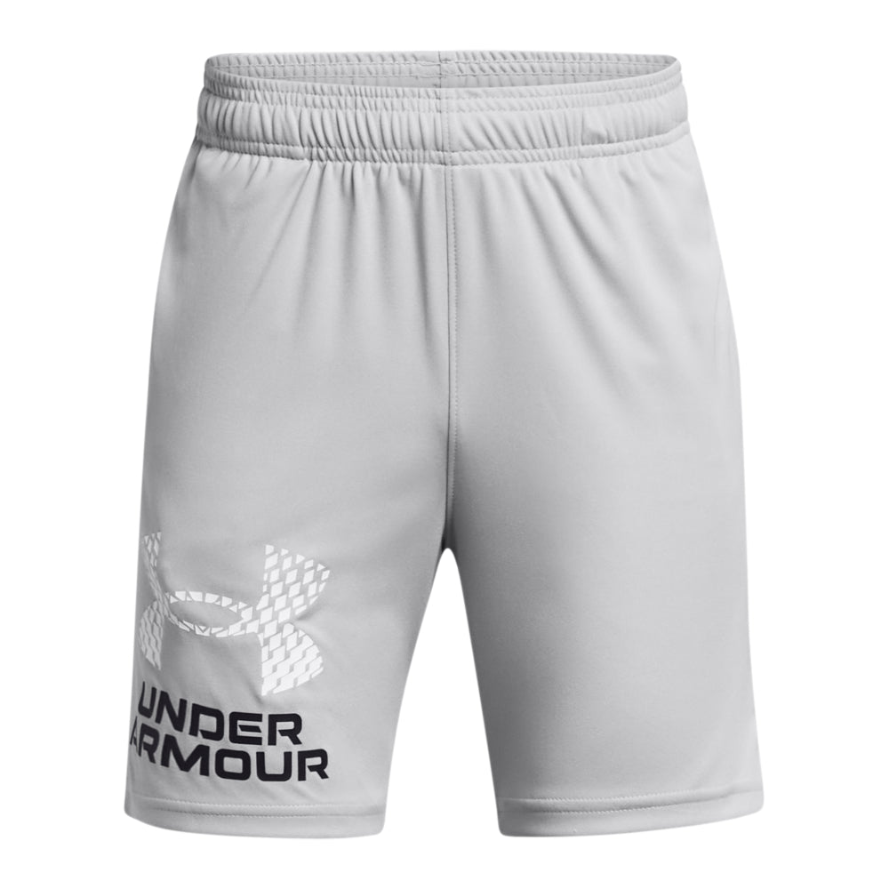 Under Armour Boys' Tech Logo Shorts - Moisture-Wicking Youth Athletic Shorts for Running, Training & Sports | Comfortable & Lightweight