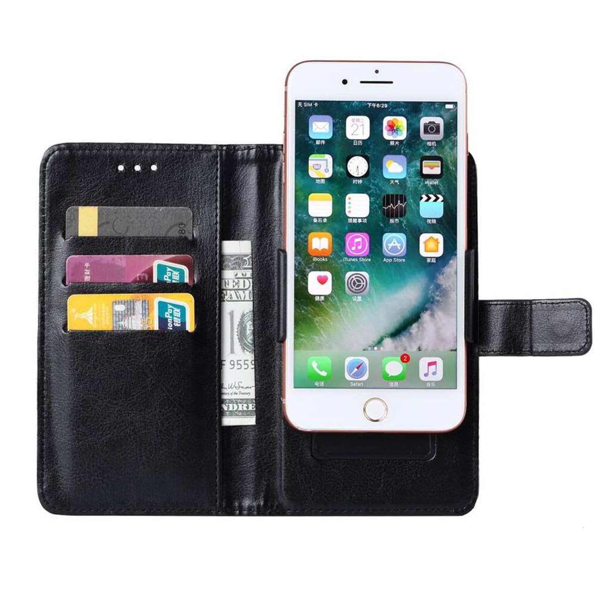 Premium PU Leather Wallet Case for Nokia C2 - Magnetic Flip Cover with Card Slots & Stand for Daily Use