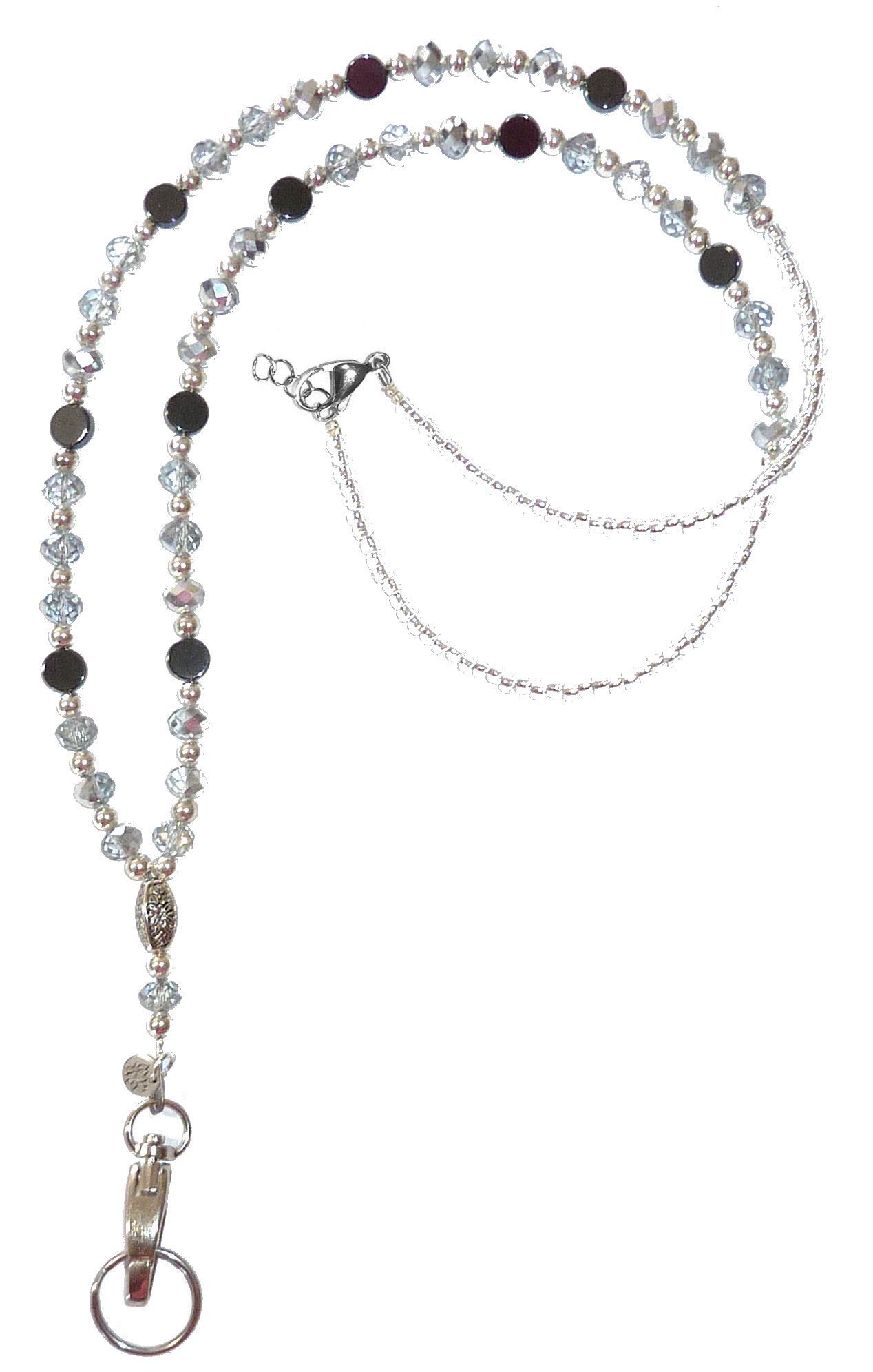 Artisan Beaded Lanyard for Women - Durable ID Badge Holder, Teacher Lanyard, Cruise Keychain & Phone Strap - Perfect for Work, Travel & Everyday Use