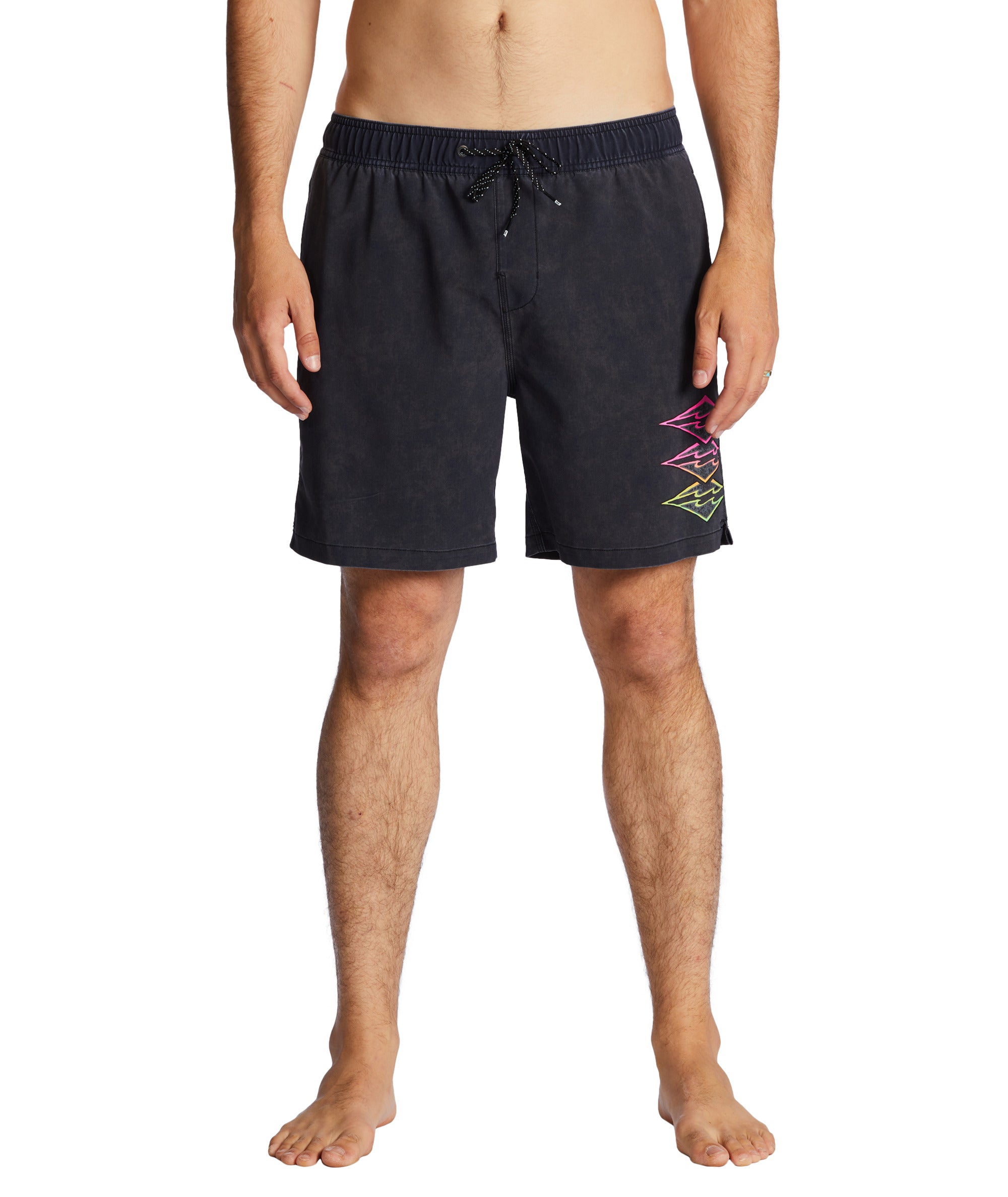 Men's Billabong Riot Layback Swim Trunks - Quick-Dry Beach Shorts for Surfing, Swimming & Summer Vacations