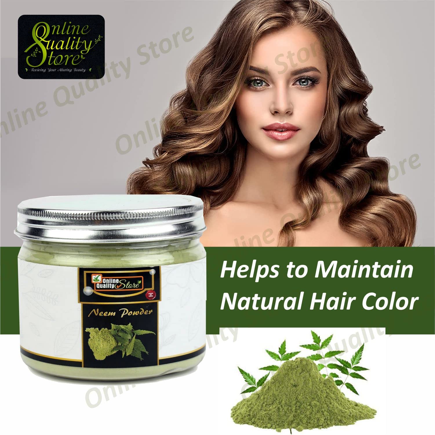 Organic Neem Powder for Face & Skin Care - 150g | Natural Acne Treatment, Brightening & Anti-Aging | Perfect for DIY Face Masks & Skincare Routines