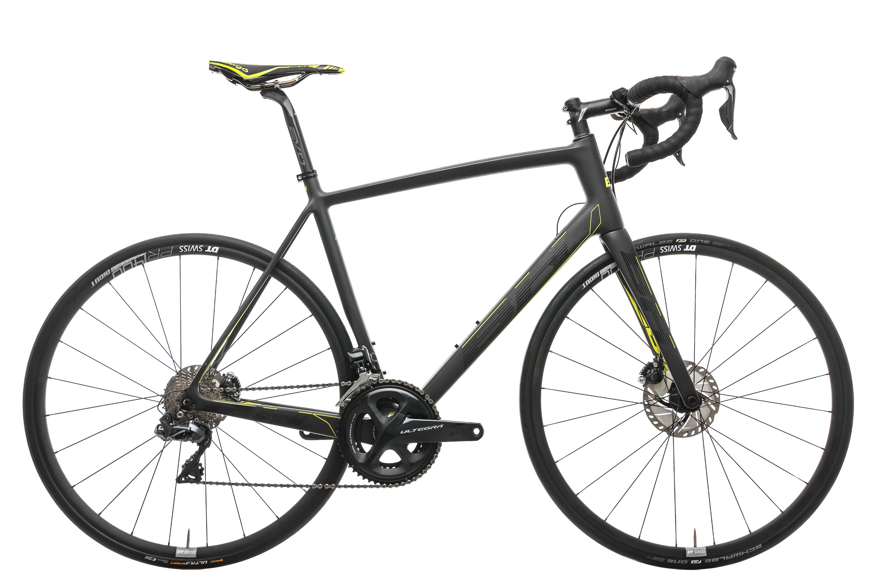 BH Ultralight Evo Disc Road Bike 2018 - X Large Size | Lightweight Carbon Frame | High-Performance Disc Brakes | Perfect for Racing, Endurance Rides & Long-Distance Cycling