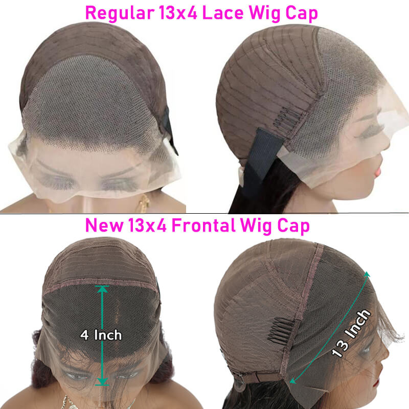 Eullair 13x4 HD Lace Full Frontal Wig - Invisible Lace Closure Wig for All Skin Tones & Hair Textures | New Arrival Human Hair Wig | Perfect for Daily Wear, Parties & Special Occasions