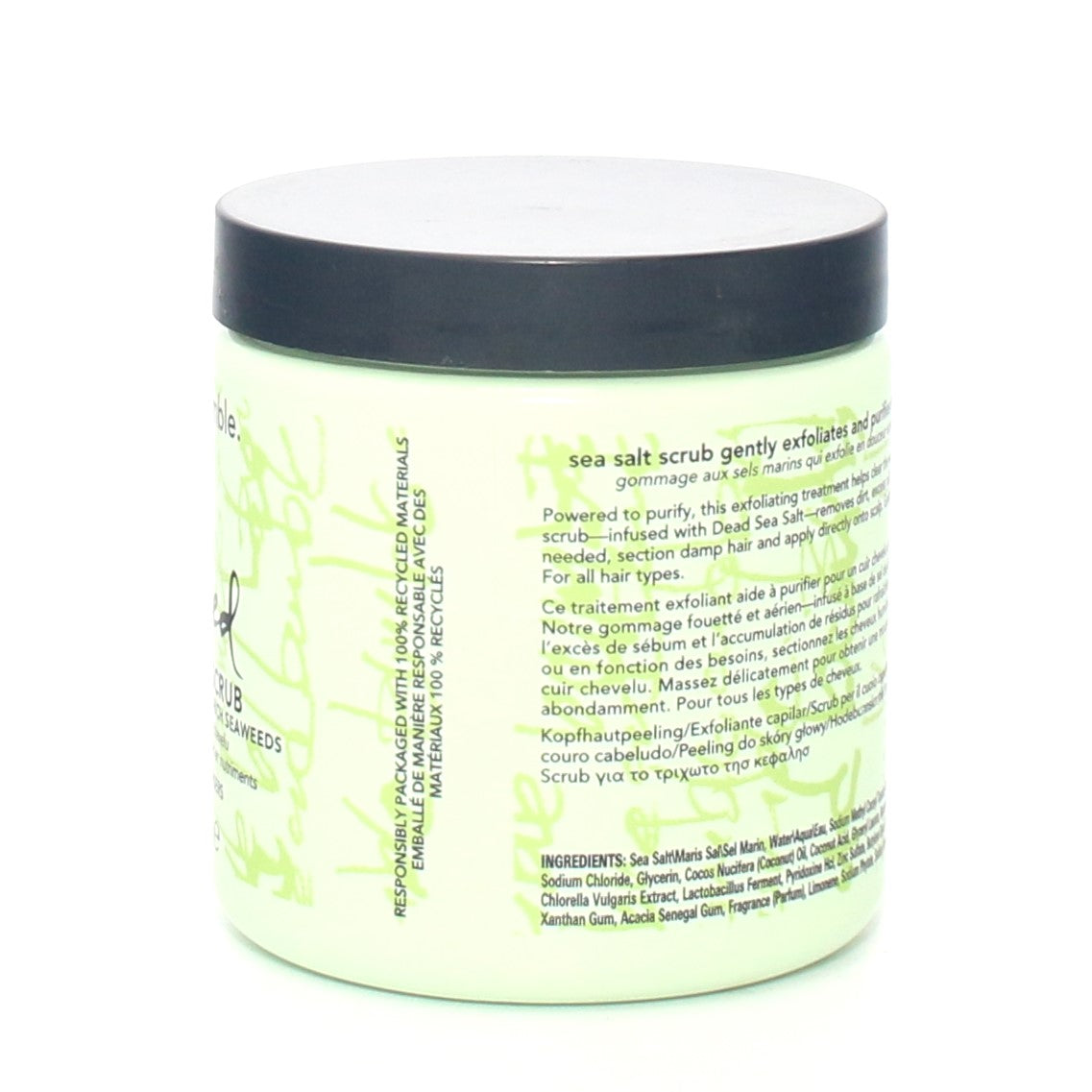 Bumble and Bumble Seaweed Whipped Scalp Scrub 6.7 oz - Exfoliating & Detoxifying Treatment for Healthy Hair - Perfect for Dry, Itchy Scalp & Dandruff Relief at Home or Salon