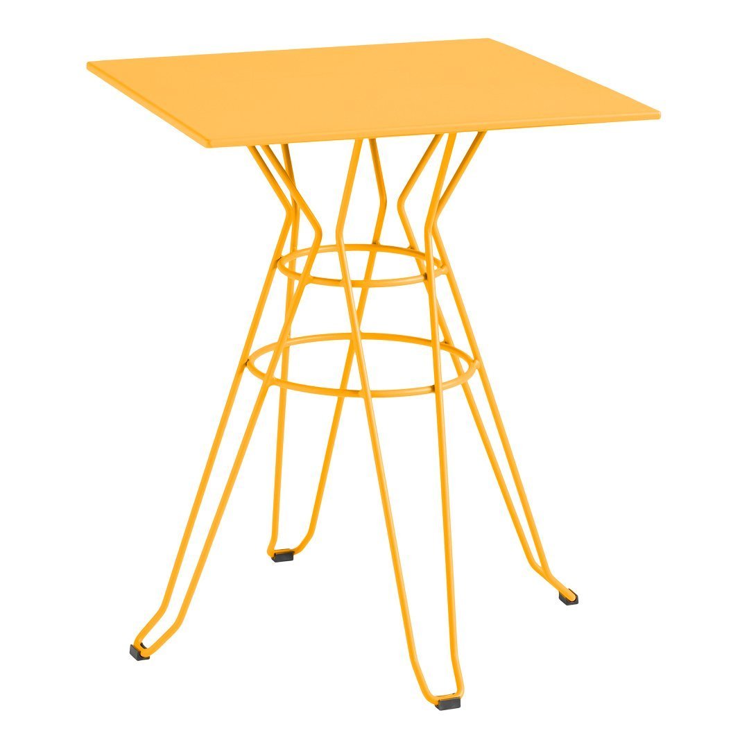Modern Capri Square Dining Table - 36 Inch White Kitchen Table for Small Spaces - Perfect for Breakfast Nook, Apartment Dining & Cozy Gatherings