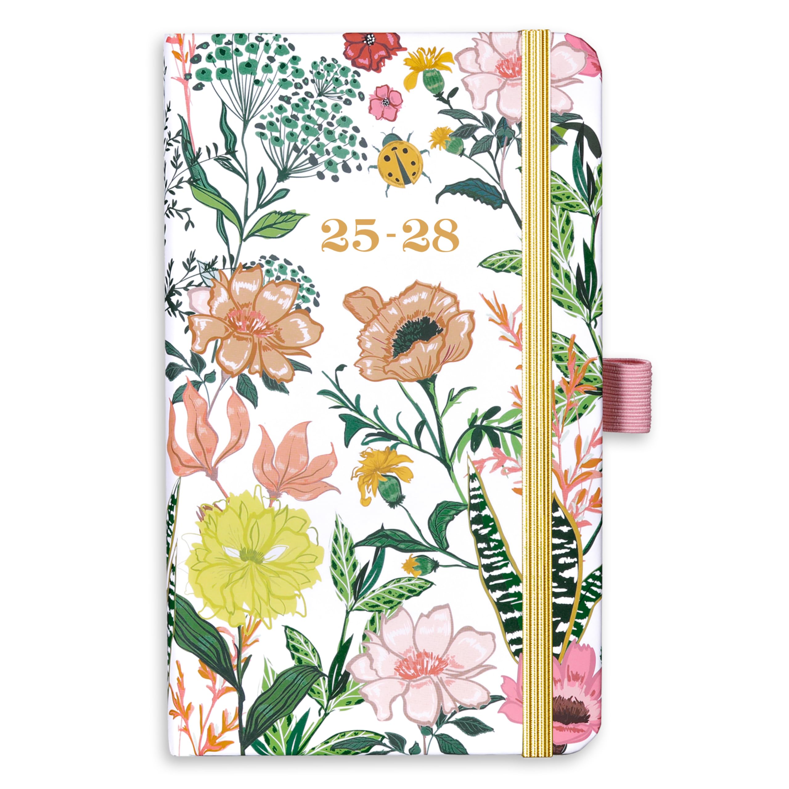 2025-2028 3-Year Monthly Pocket Planner - Small Purse Calendar (3.8