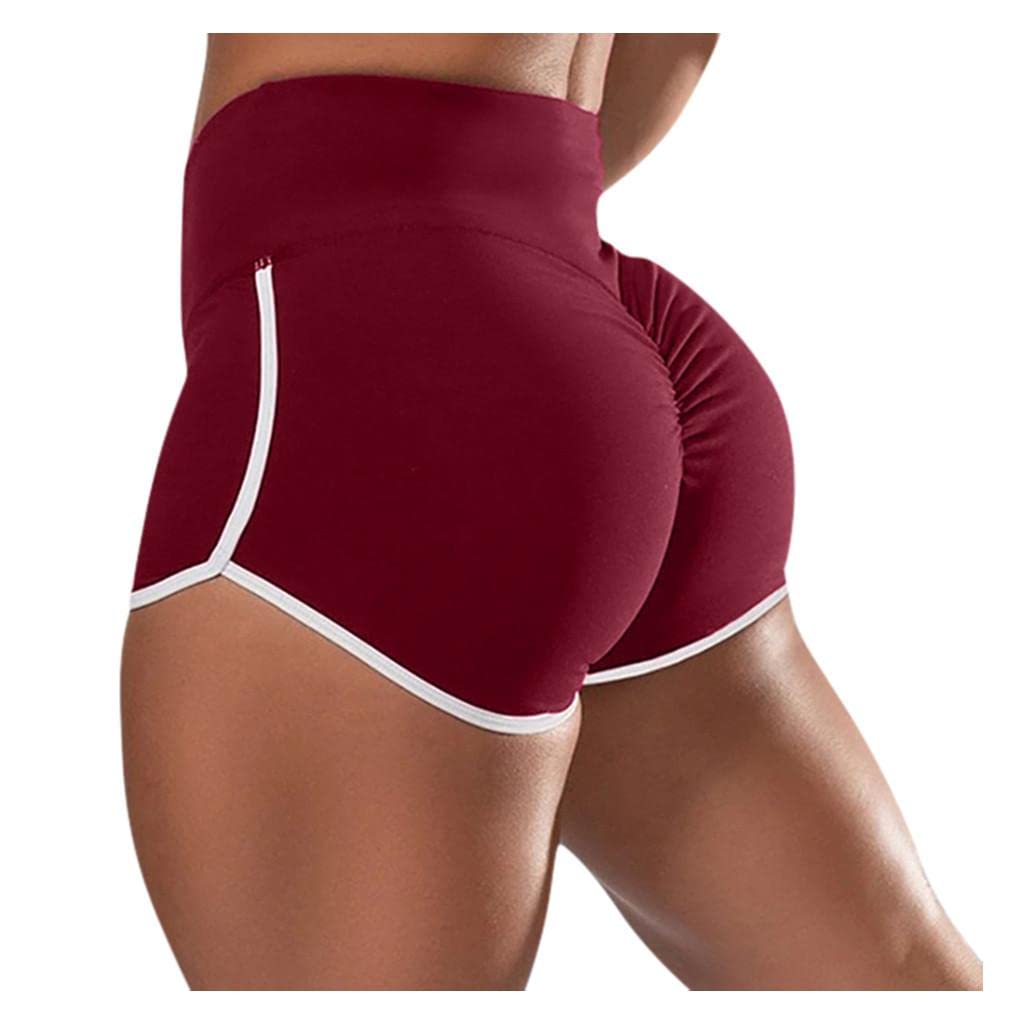 Women's Booty Lifting Workout Shorts - Yoga & Running Activewear for Gym