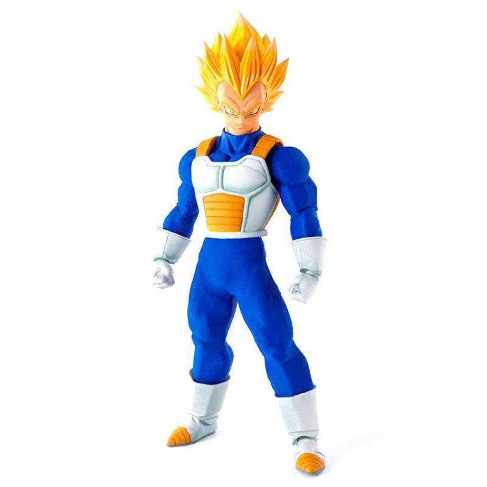TAMASHII NATIONS Dragon Ball Z Vegeta Action Figure - Bandai Spirits Imagination Works Collectible Toy for Anime Fans, Perfect for Display & DBZ Merchandise Collection