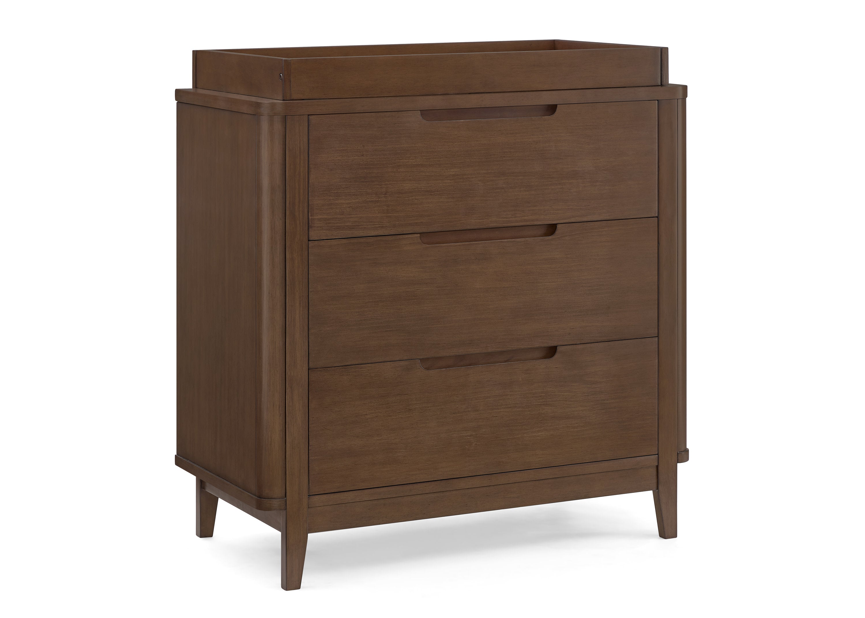 Noah 3 Drawer Dresser with Changing Top & Interlocking Drawers - Nursery Storage Solution for Baby Clothes, Diapers & Essentials | Perfect for Newborns & Toddlers