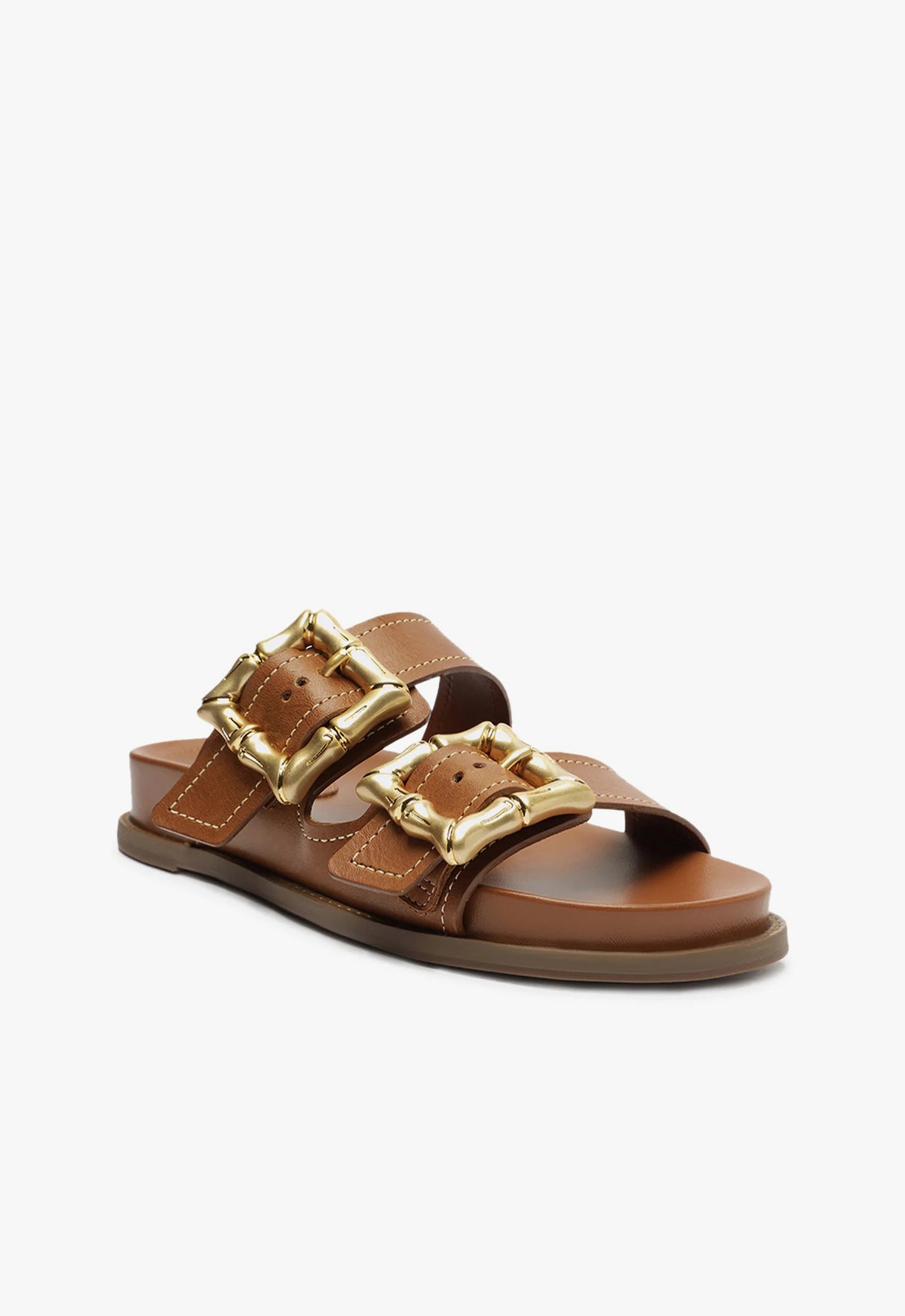 Enola Sporty Leather Sandal - Women's Comfortable Casual Strappy Sandals for Summer, Beach, Walking & Outdoor Activities