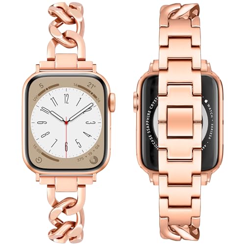 Single Chain Rose Gold
