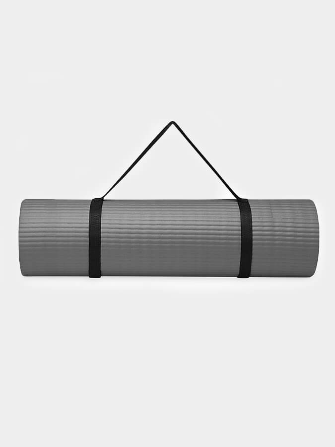Premium Gaiam Essential Fitness Yoga Mat - 10mm Thick, Non-Slip, Eco-Friendly for Home & Studio Workouts - Perfect for Yoga, Pilates, and Meditation Exercises