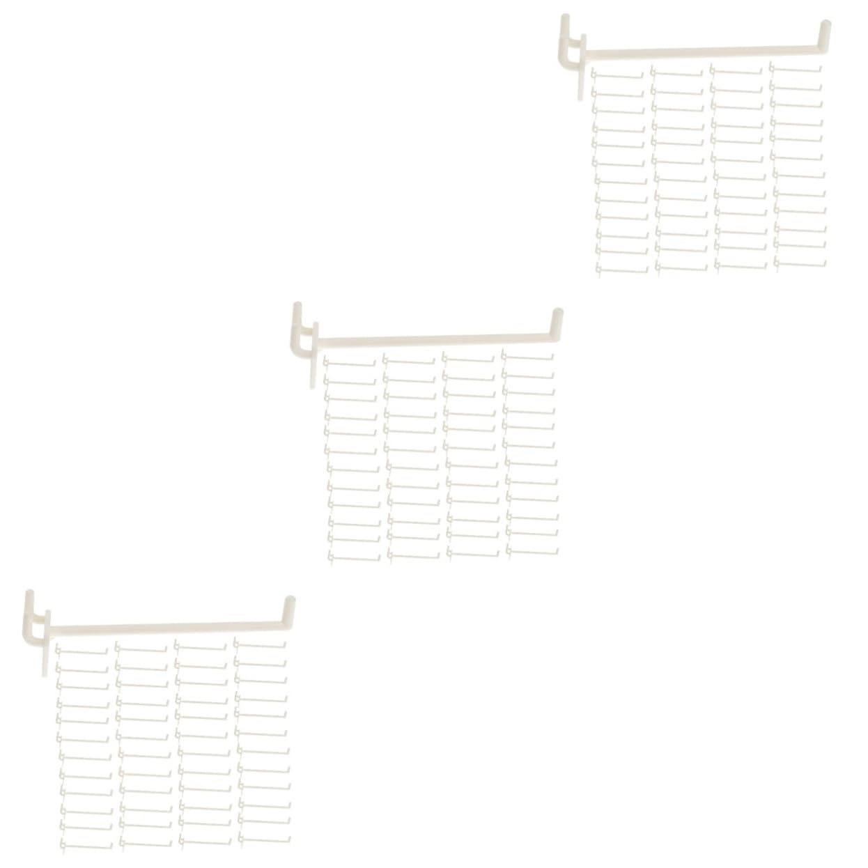 Mobestech 150 Pcs Heavy Duty Pegboard Hooks - ABS Plastic White Shelf Brackets for Wall Organization & Storage - Perfect for Garage, Workshop, Kitchen, and Retail Displays