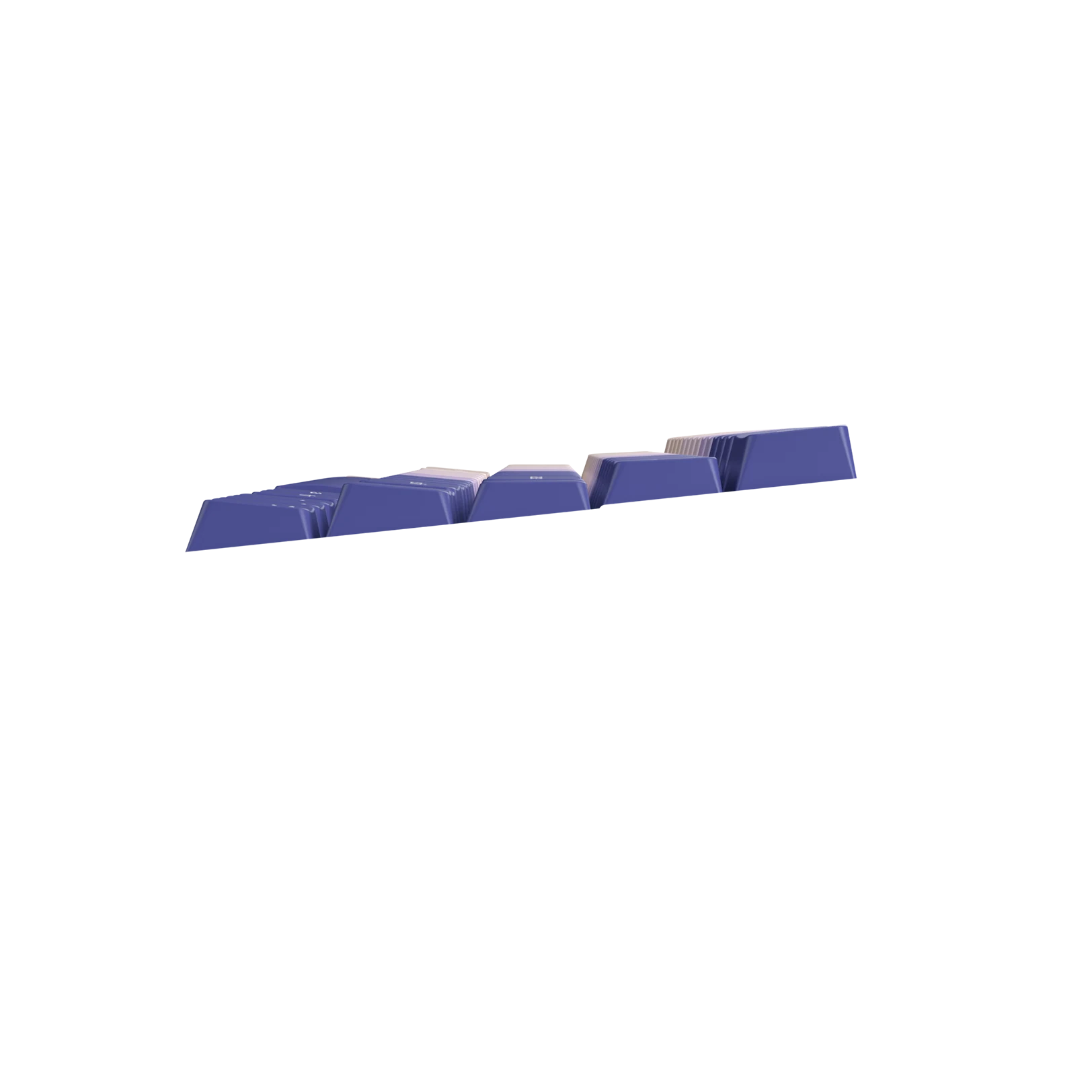 Purple Haze Custom Keycaps for Mechanical Keyboards - Durable PBT Material, Cherry MX Compatible - Perfect for Gaming, Typing & Office Work