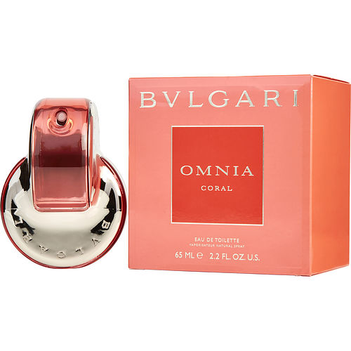 Bvlgari Omnia Coral Women's Eau De Toilette Perfume Spray - Floral Fruity Fragrance for Daytime Wear & Special Occasions