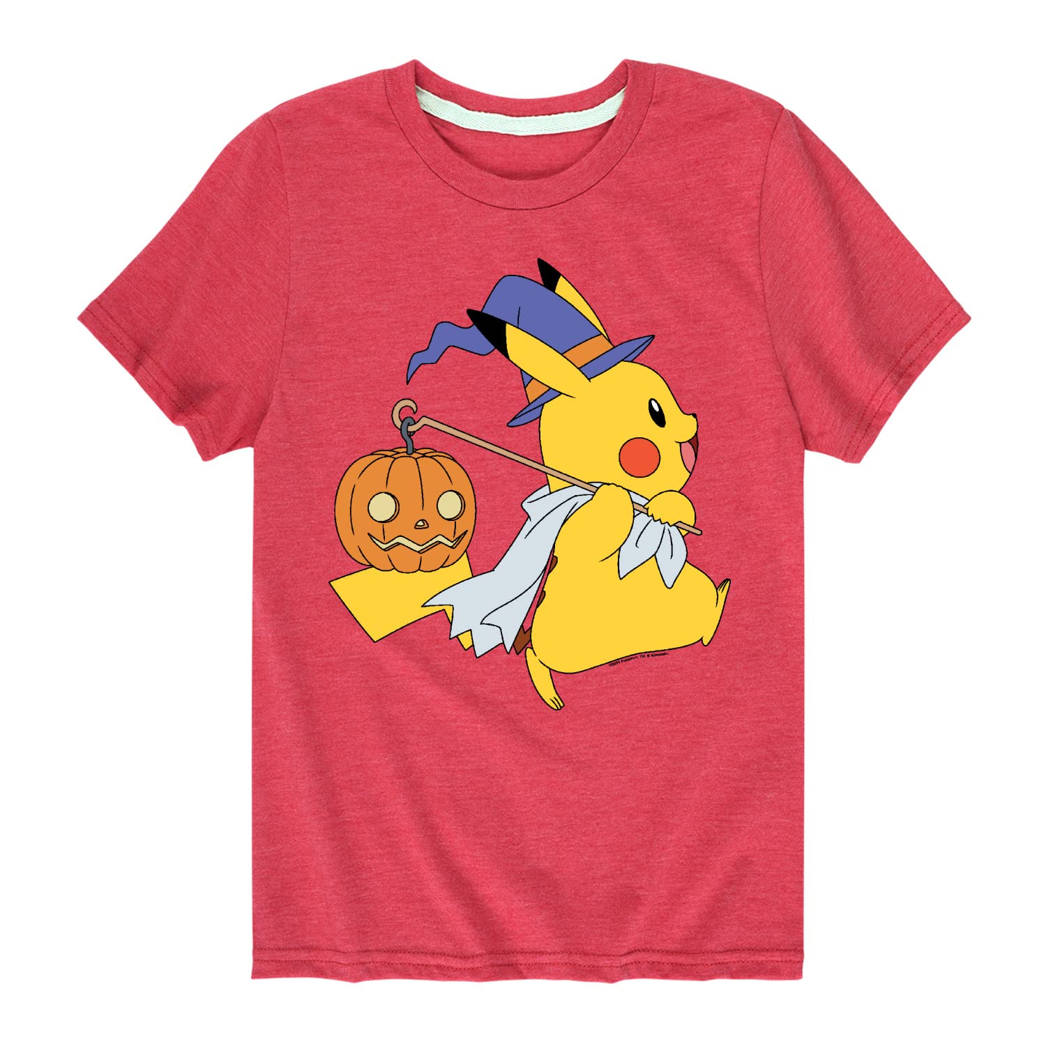 HYBRID APPAREL Pokémon Ready for Candy Youth Short Sleeve Graphic Tee - Cute Cartoon Cotton T-Shirt for Kids Birthday Party & Halloween Costume