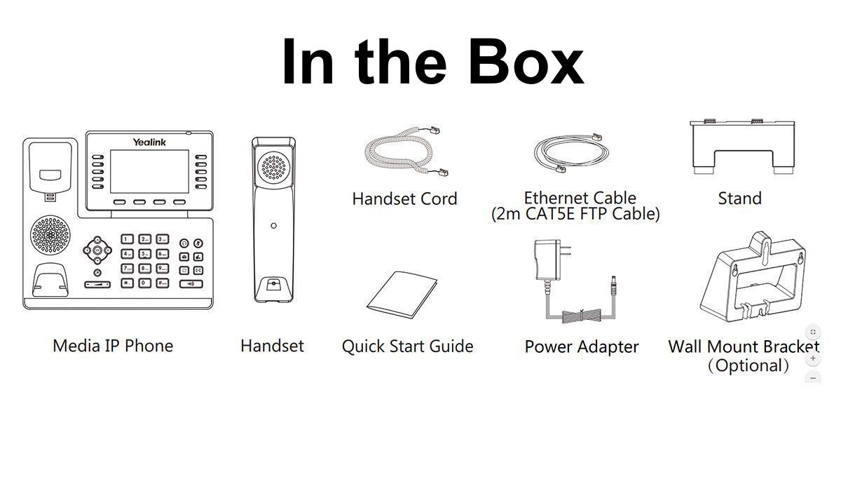 Yealink SIP-T54W IP Business Phone with 4.3