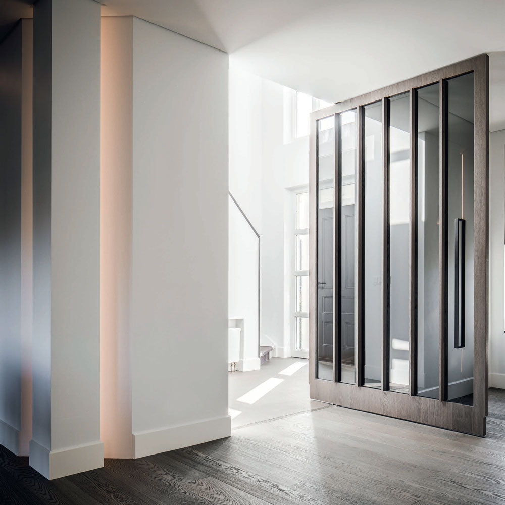 FritsJurgens System M Pivot Hinge - ADA Compliant Door Hinges for Smooth 360° Rotation | Perfect for Modern Interior Doors, Glass Doors, and Commercial Spaces