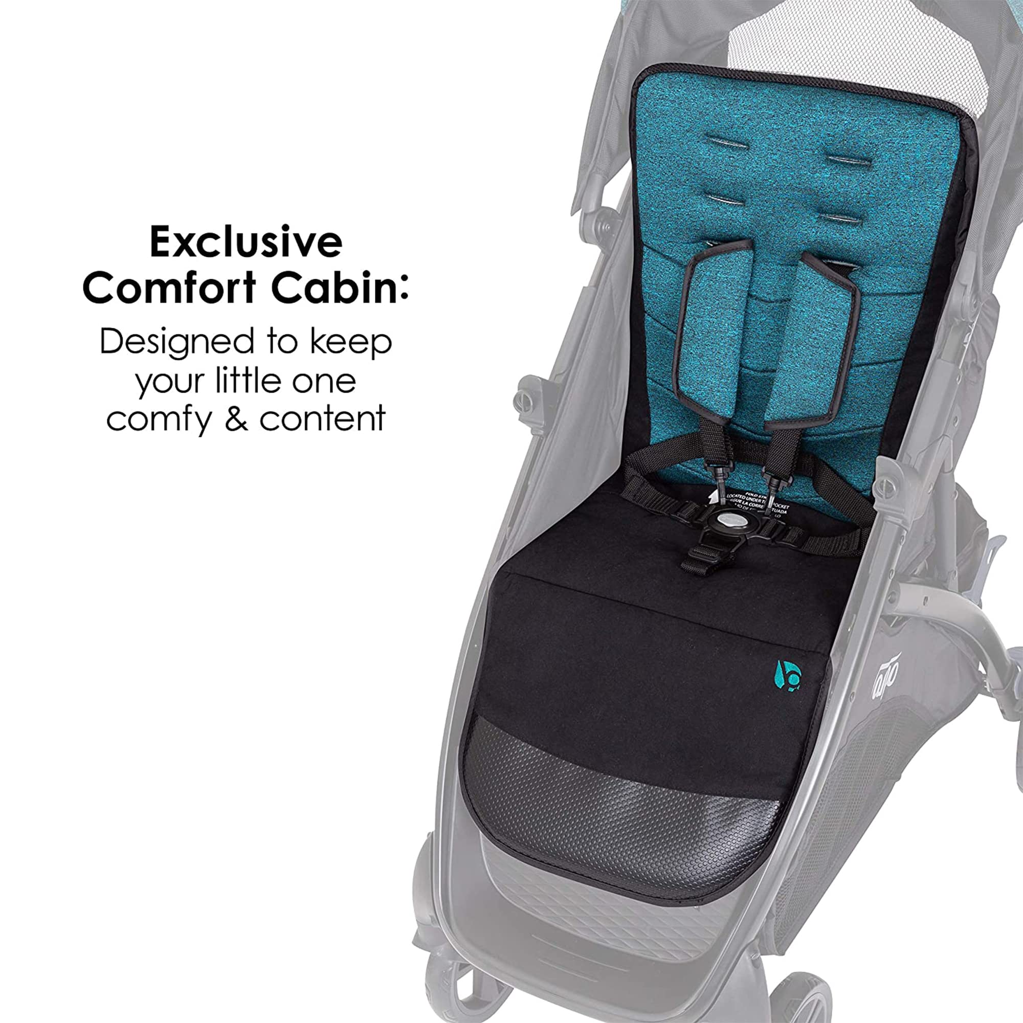 Baby Trend Tango™ Lightweight Stroller - Compact Foldable Travel Stroller for Infants & Toddlers, Veridian Green | Perfect for Shopping, Travel & Daily Walks