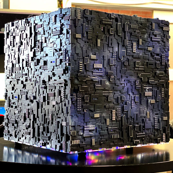Star Trek Borg Cube ATX Gaming PC - AMD Ryzen 5 7600X Prebuilt Desktop Computer | Themed Galaxy Edition for Sci-Fi Fans & Gamers | Perfect for Streaming, VR & 4K Gaming