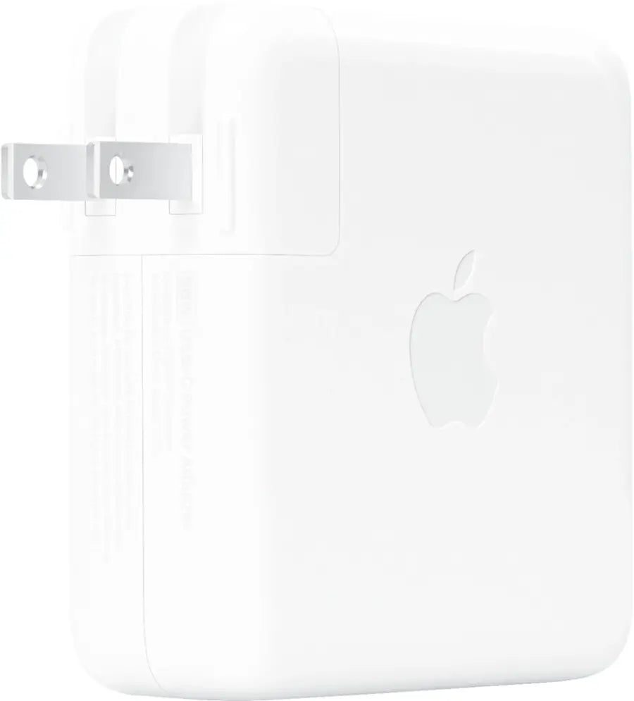 Apple 96W USB-C Power Adapter Fast Charging for MacBook Pro/Air - White | Portable Laptop Charger for Home, Office & Travel