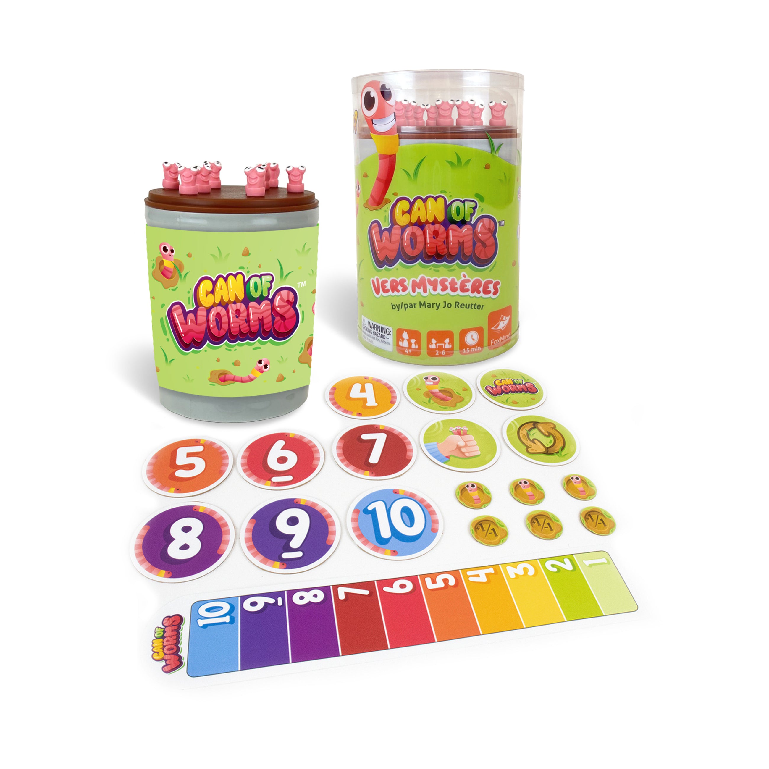Can of Worms Family Memory Game - Fun Card Matching Game for Kids & Adults - Perfect for Family Game Nights, Parties & Classroom Activities