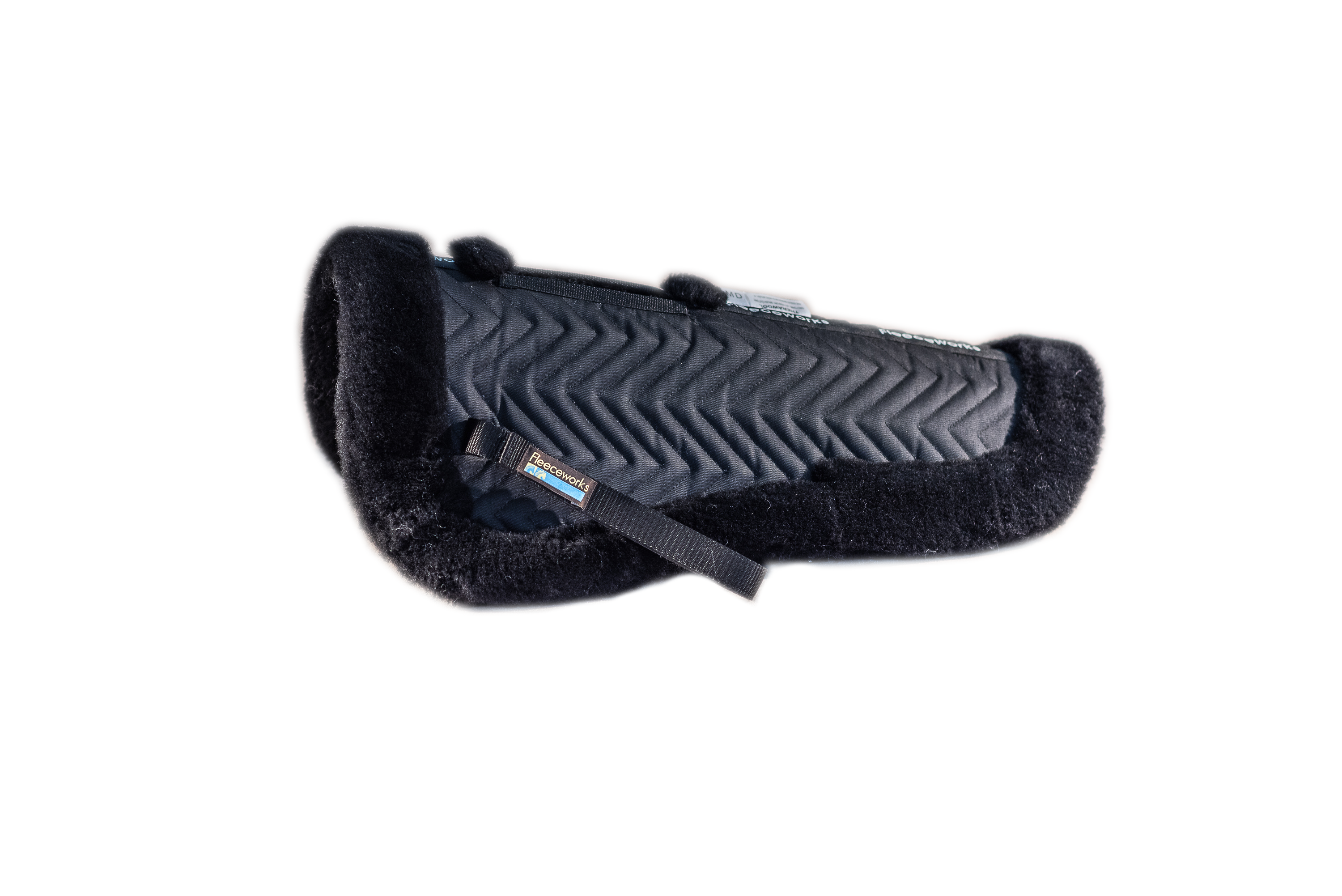 Therawool Traditional Wool Horse Wither Relief Half Pad - Comfortable & Breathable for Riding, Training & Show Jumping