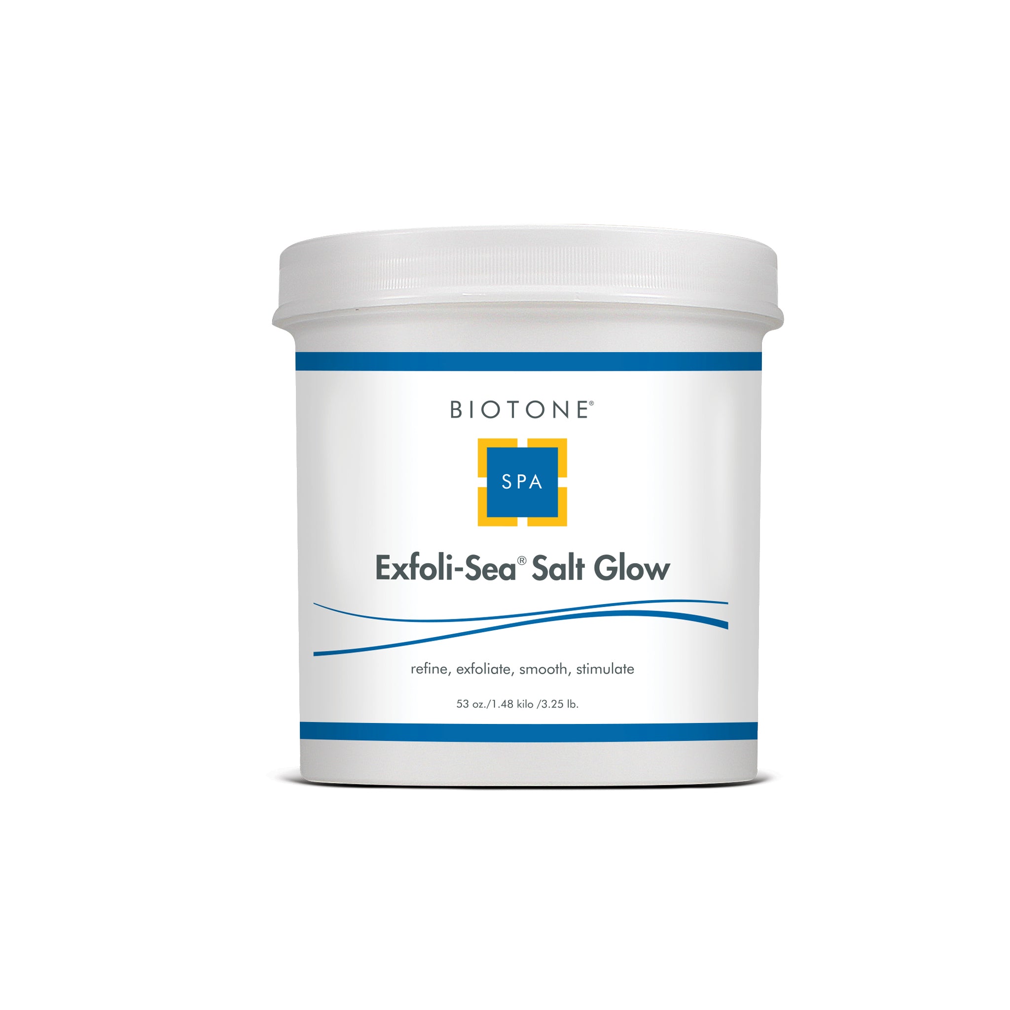 BIOTONE® Exfoliating Sea Salt Scrub - Natural Exfoliator for Smooth Skin, Spa Quality Body Scrub for Dry Skin, Perfect for Home Spa & Relaxation
