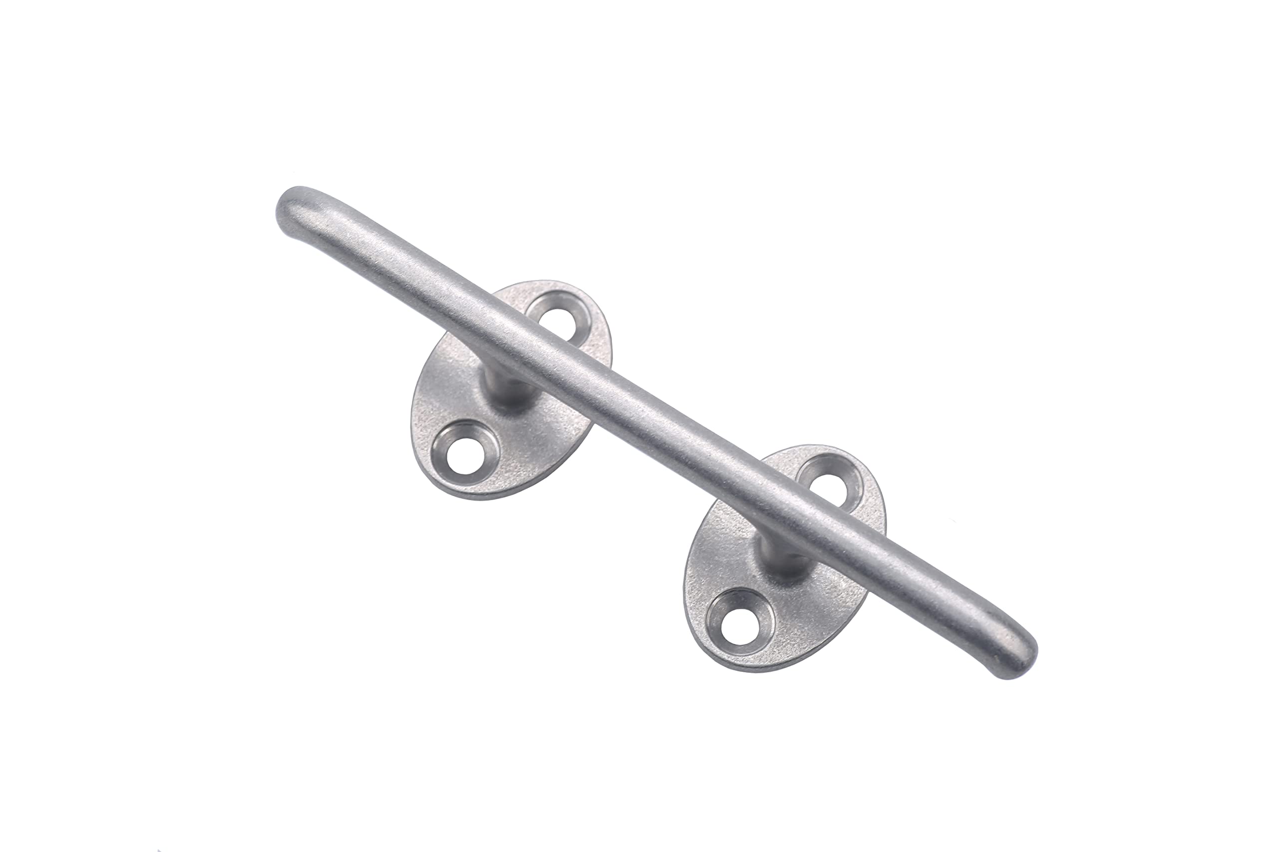 Stainless Steel Boat Cleats 4 Inch - Marine Deck & Dock Cleats for Kayaks & Nautical Decor