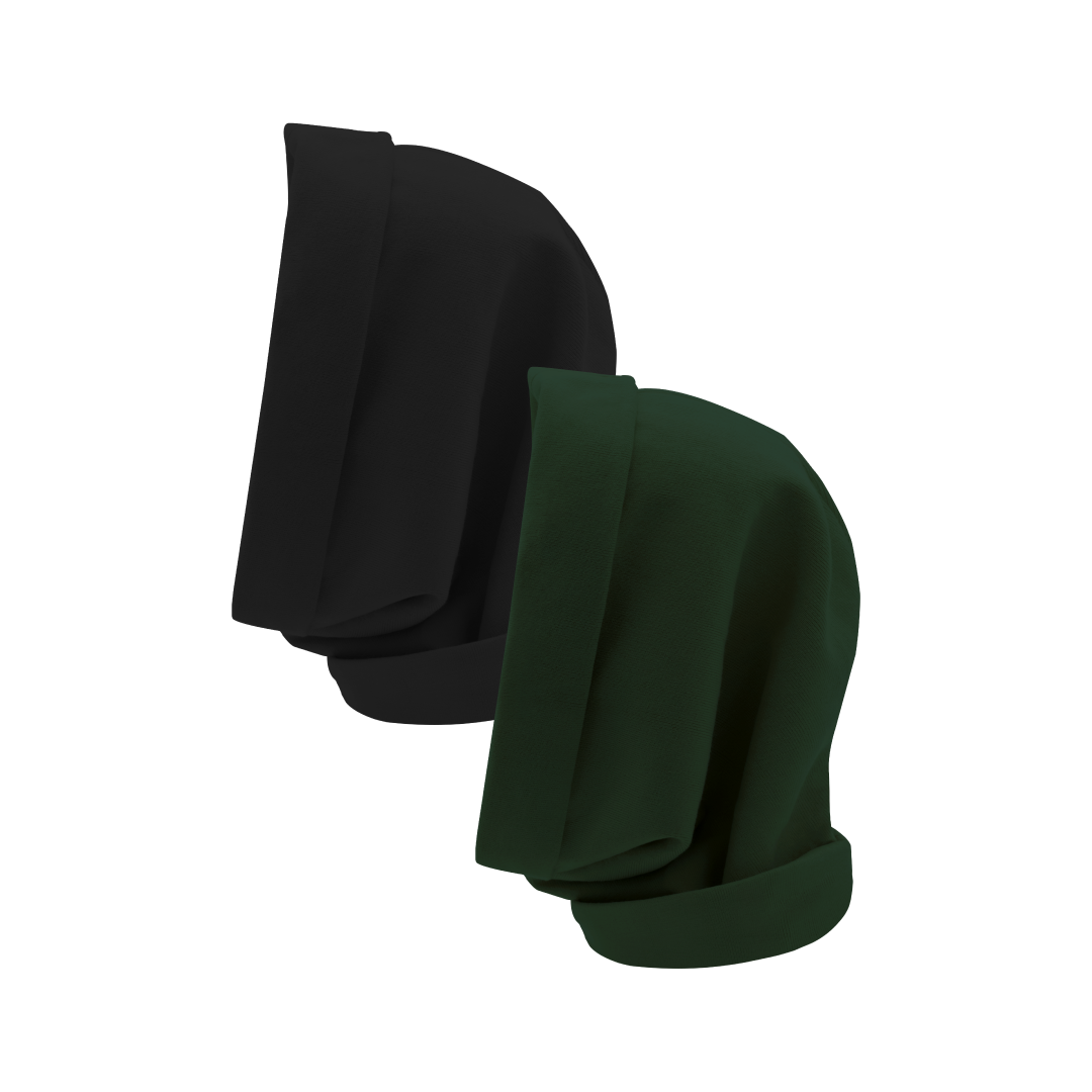 Black / Forest Green