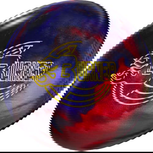 900Global Burner Pearl Amethyst/Red Bowling Ball - High Performance Reactive Coverstock for Hook & Strikes - Perfect for League Play & Tournament Bowling
