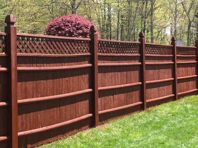 Armstrong Clark Premium Deck & Wood Stain - 1 Gallon, Sequoia Semi-Solid Color - Long-Lasting Protection for Outdoor Decks, Fences & Wood Furniture - Weatherproof & UV Resistant Finish for Patio, Garden & Backyard Wood Projects