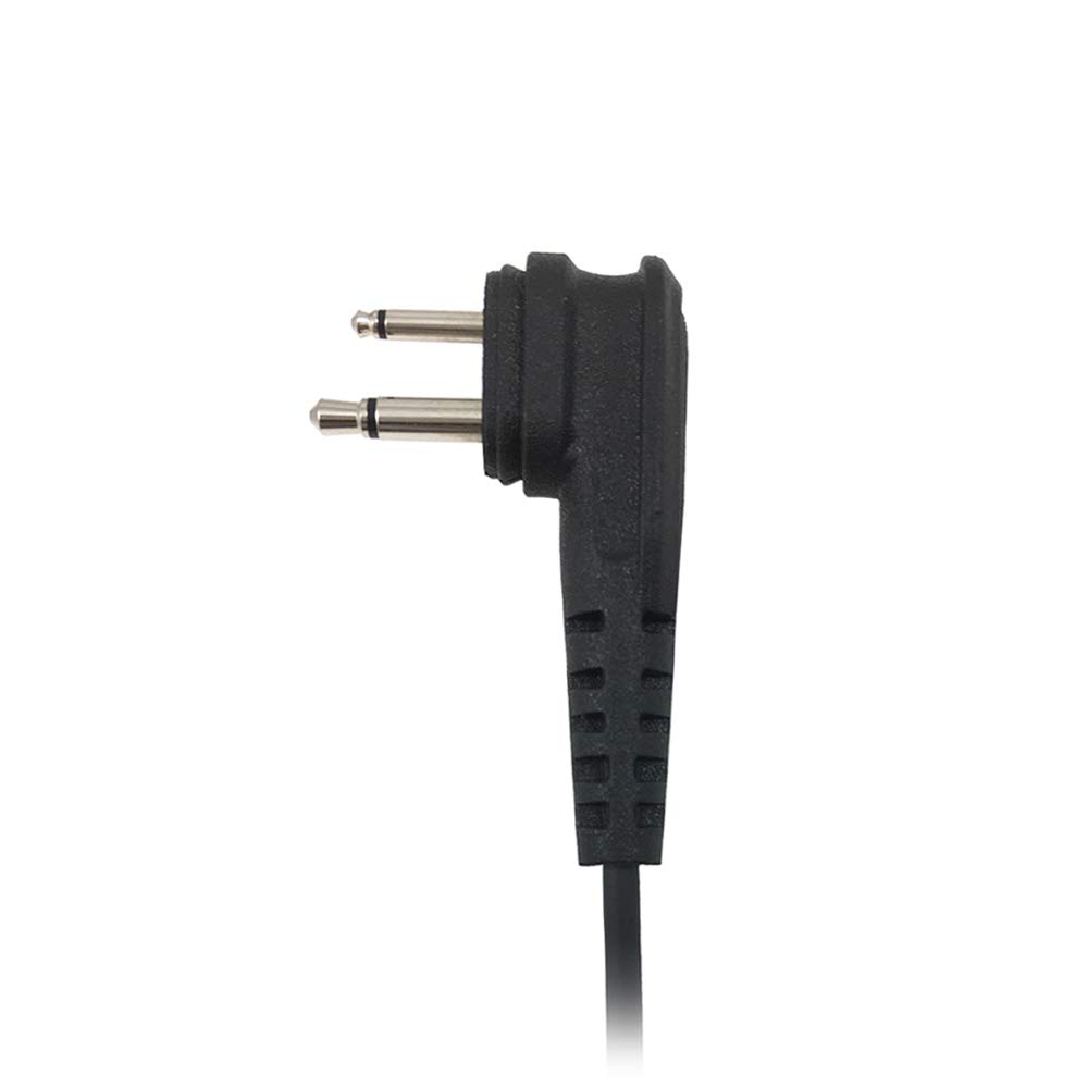 PROMAXPOWER 5-Pack Two Way Radio Swivel Headset with PTT Button - Compatible with Motorola CP150, CP200, CP450LS, RMU2080D, CLS1110 & CLS1410 - Hands-Free Communication for Security, Construction & Event Staff