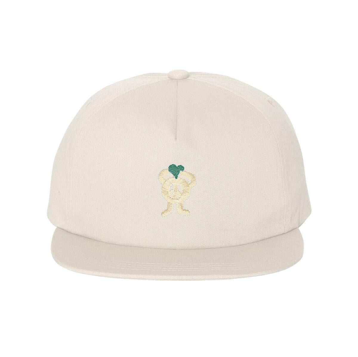 555 Soul Peace Man 5 Panel Hat - Adjustable Cotton Twill Baseball Cap for Men & Women - Oatmeal Beige - Perfect for Streetwear, Hip Hop Fashion & Outdoor Activities