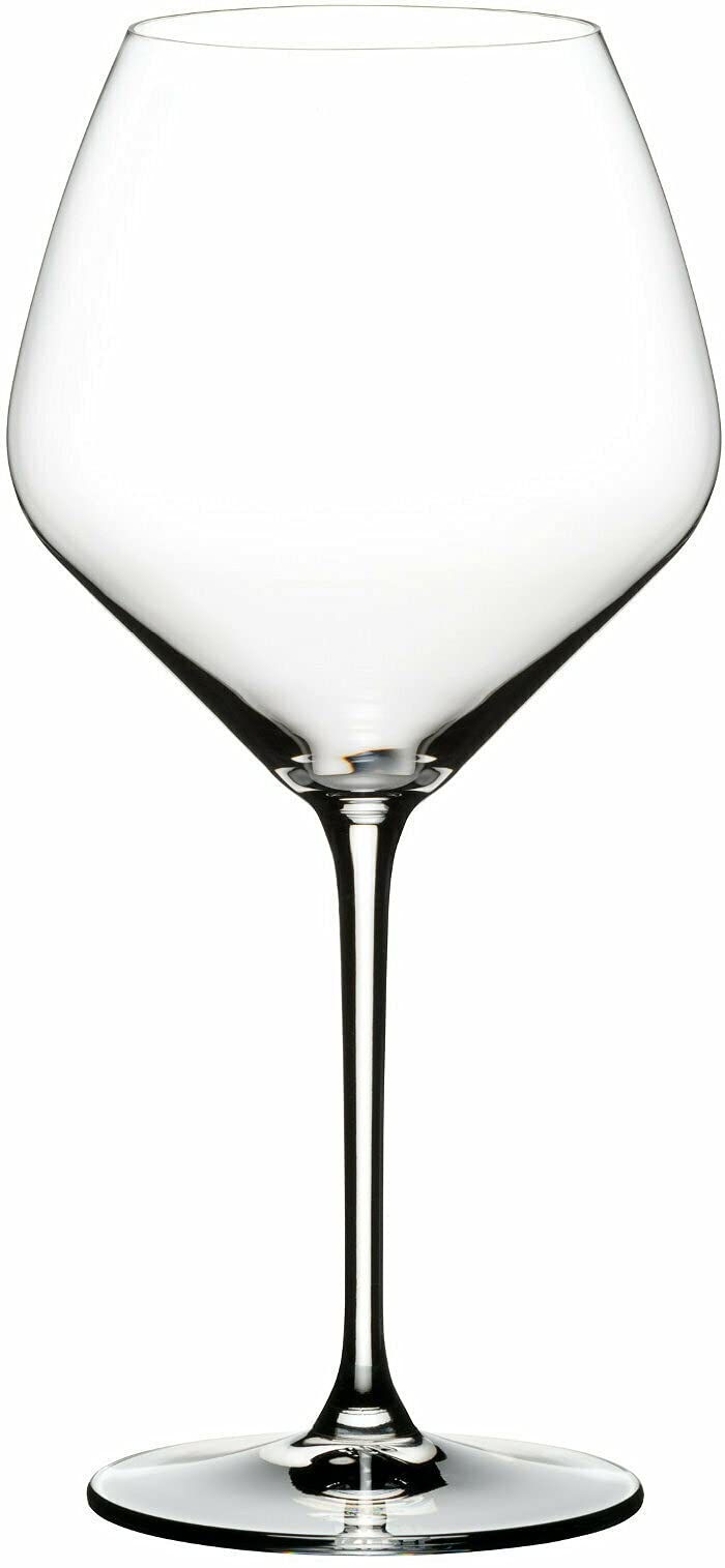 Riedel Extreme Pinot Noir Wine Glasses Set of 4 with Microfiber Polishing Cloth - Premium Crystal Red Wine Glasses for Wine Tasting, Gifts & Dinner Parties - Buy 3 Get 1 Free Value Pack