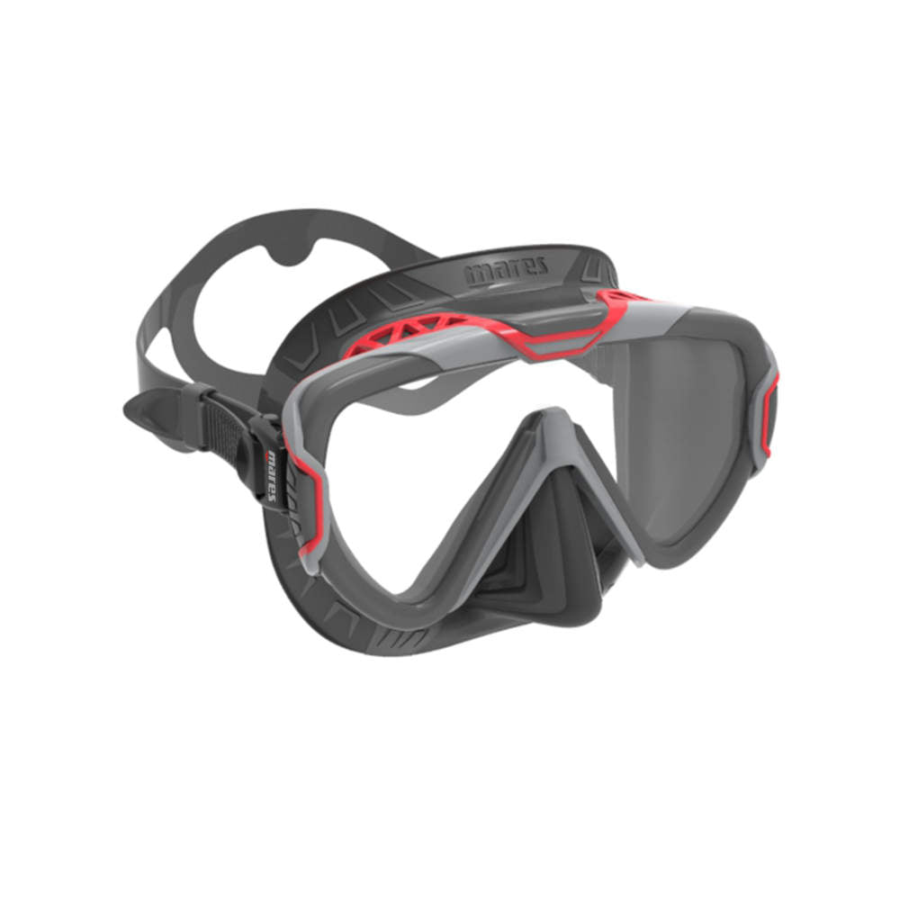 Mares Pure Wire Scuba Diving Mask - Full Face Snorkeling Gear for Adults & Kids - Comfortable Anti-Fog Swim Mask for Ocean, Pool & Beach Adventures